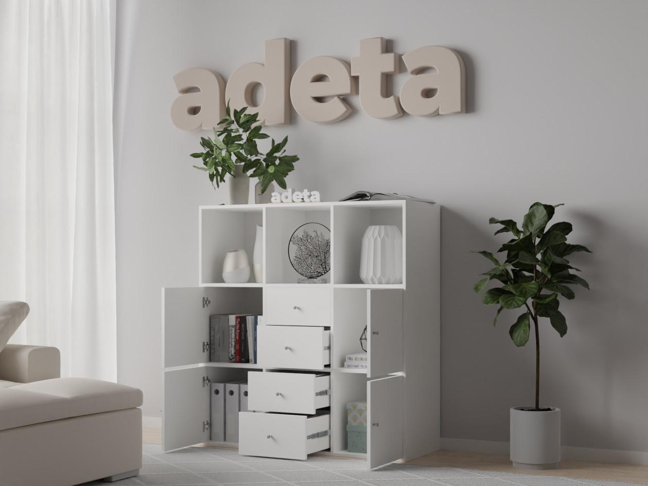 Стеллаж Билли 129 white ИКЕА (IKEA) изображение товара