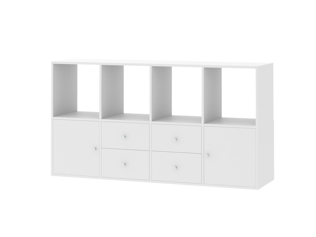 Стеллаж Билли 122 white ИКЕА (IKEA) изображение товара